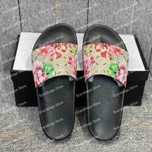 Hausschuhe Designer Slide Mode Slider Sommer Flip Flops Damen Sandalen Slipper Luxus Slides flach trendige Leder Gummi Sandale Herren Strand Sandalen Slip