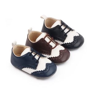 Spädbarn baby pojke sko sport småbarn skor vandrare pojkar flickor avslappnade skor mjuka ensamma nyfödda sneakers skor 0-18 månader