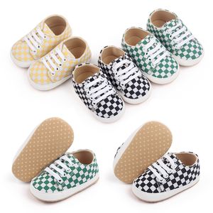 Bebek Ayakkabıları Yeni doğan Erkek Kızlar İlk Yürüyüşçüler Bebek Toddler Yumuşak Alt Slip Anti-Slip Prewalker Spor Ayakkabıları 0-18m