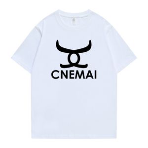 CNEMAI 럭셔리 브랜드 남성 T 셔츠 하이 스트리트 패션 모델 여성 짧은 슬리브 남성 Chane 최고 학생 클래식 커플 가족 스타일 2022