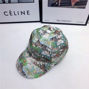 O mais recente tampa de bola de tigre, marca de moda de alta qualidade designer de luxo masculino e feminino amantes Sunshade Sports Cap