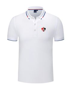 Atlas F.C. Men's and women's POLO shirt silk brocade short sleeve sports lapel T-shirt LOGO can be customized