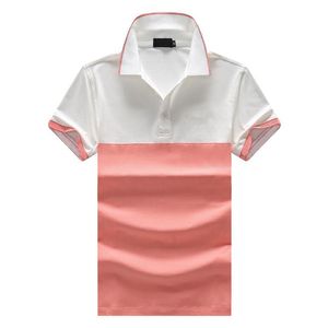 Sommer Marke Kleidung Luxus Designer Polo Shirts Herren Casual Polo Mode Brief Stickerei T Shirt High Street Herren Polos