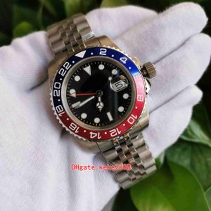 2 cores BPF relógio homens relógios de pulso bp maker 40mm gmt batman 126710 jubileu bracele cerâmico bezel safira cal.2813 movimento mecânico Mens automático relógios