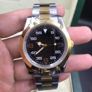 Relógios mecânicos automáticos masculinos de 40 mm de alta qualidade, homens relógios homens homens aço inoxidável dobrável fivela esportiva de moda de moda wristwatch clássico manuseio de pulso