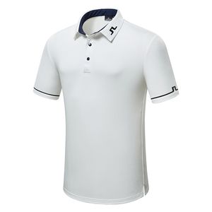 T-shirt da golf a maniche corte da uomo Abbigliamento sportivo traspirante Camicia da golf sportiva per il tempo libero Camicia S-XXXL 220627