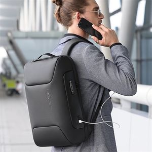 Business Backpack For Men Fit 156 inch Laptop Backpack Multifunctional Anti Thief Backpack Waterproof Bags USB Charging 220809