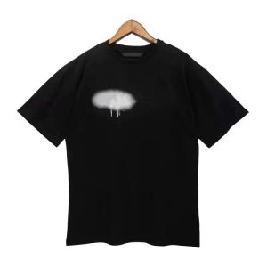 TシャツのデザイナーパームズエンジェルエンジェルTシャツPAスプレーレター半袖潮latid男性と女性ピュアコットンシティリミットティートップE3