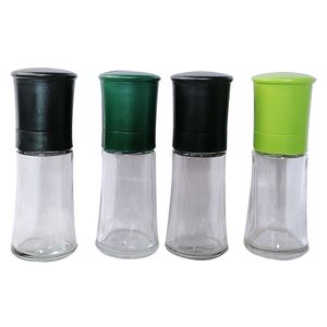 Pepper Grinder Glass Manual Salt and Pepper Mill Grinders Spice Shakers Kitchen Tools Accessories