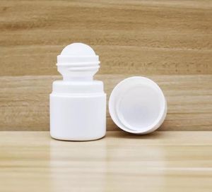 Rotolo di plastica da 30 ml su bottiglie Bottiglia di rullo vuota bianca 30cc Rol-on Ball Bottle Deodorante Profumo Lozione Contenitore leggero SN4423