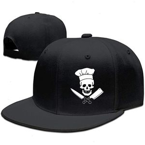 シェフグリル軍曹料理海賊野球帽をかわすプレーンキャップメンズコットンヒップホップハット