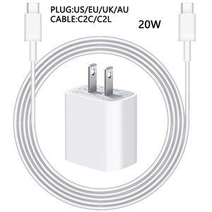 Cavo di caricabatterie Adattatore di ricarica rapida da W PD Cavo USB C per Apple AirPods iPhone Mini Pro Max Phone Charge Linea di carica