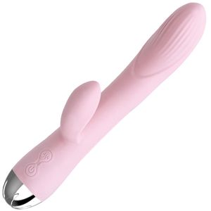 12 Hızlı Silikon Tavşan Vibratör Şarj Edilebilir Isıtma AV Magic Wand Seksi Makine G Dildo klitoris Stimülatör Oyuncaklar Kadınlar İçin