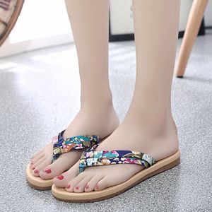 summer Slippers Women Fashion Casual Flat Flip Flops Sandals Loafers Bohemia Shoe Zapatillas Tongs Femme Slipper Ete Women Womens Shoes p3wY#