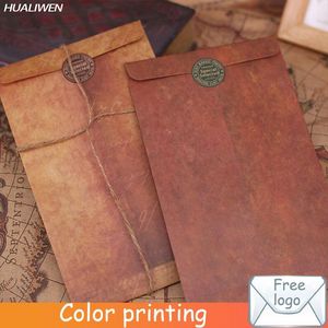 Gift Wrap Vintage Envelope 10PCS/Lot Creative Kraft Paper Envelopes DIY Decorative Small School Office SuppliesGift