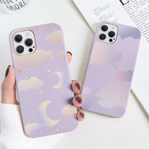 Xiaomi Mi için Yumuşak TPU Kılıfları 11 Lite Ultra 11i 8 A1 A2 CC9E POCO M3 REDMI NOT 10S 9A 9 10 K40 Pro Max 9T Kapak Bulutu Funda Çanta