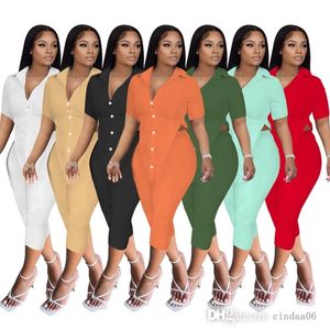 Summer Women Designer Tracksuits Fashion 2 Piece Pants Set Irregular Breasted Cardigan Top Shirt Leggings Suit 2022 Sexy Short Outfits