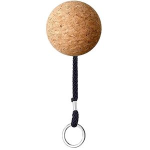 Keychains Flutuating Cork Keyring Flutuable Ball Chain Chain para acessórios esportivos aquáticos Swimming Diving Fishing SwimmingkeyChains