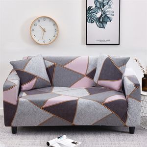 Elastisk soffa täckning Set Cotton Universal S för vardagsrum husdjur fåtölj hörn soffan chaise longue 220615