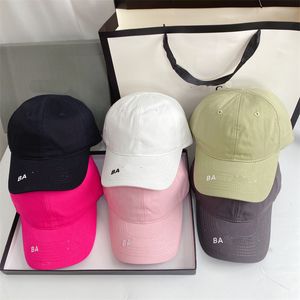 Lüks Tasarımcılar Caps Şapkalar Erkek Güneş Açık Moda Erkek Beyzbol Şapkası Unisex Ayarlanabilir Sokak Gömme Spor Casquette Yaz Klasik 9 renkler