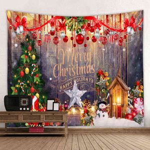 Christmas Wall Rugs Decoration Mounted Holiday s Household Items Large Blankets J220804