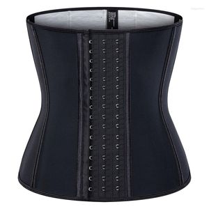 Damen-Shaper mit Stahlknochen, 28 cm, hervorragende elastische Wirkung, verschwitzter Bund, silberner dreilagiger Patch, der die Taille formt, Fitness