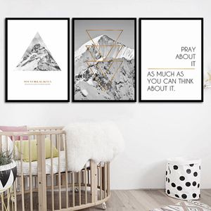 3 Pcs Snow Capped Mountain Canvas Painting Modern Home Decoration Living Room Bedroom Canvas Print Painting Wall Decor Picture