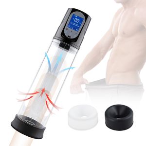 Penis Extender stimulator Enlargement Pump Vacuum Erection Exerciser Dick Prolong Enhancer Erotic sexy Toys for Men