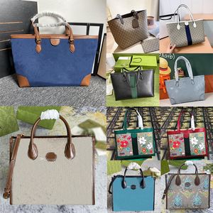 Torby projektantów Ophidia Tote Borka Double G Women Vintage Business Torebka Moda Klasyczna duża pojemność beżowa i hebanowa zielona czerwona torba na ramię w paski internetowej