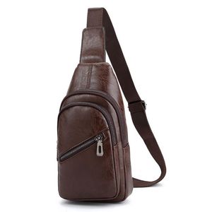 Cross Body Herren Brusttasche mit großem Fassungsvermögen Echtes Leder Erste Schicht Rindsleder Messenger Soft Großhandel