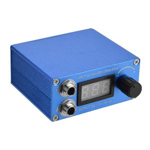 Tattoo Power Regulator Transformer 1pc Blue LED Digital Display Plating Aluminum Alloy