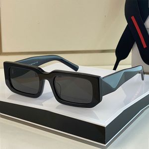 herrsolglasögon Symbole Solglasögon SPR06Y Fyrkantiga svarta glasögon Damglasögon Designer Casual Mångsidig utomhuskörning UV400 med box