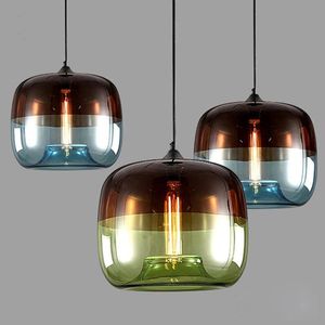 Kolye lambalar Vitray Lamba Mutfak Asılı Yemek Odası Işıkları Ev Dekor Modern Işık Fikstürleri Endüstriyel Dekorpendent