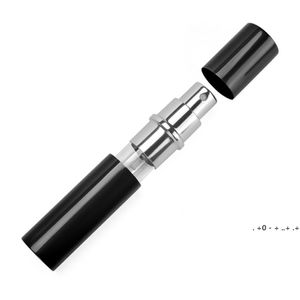 Påfyllningsflaska Svart färg 5ml 10 ml Tomma flaskor Mini Portable Refillerbar Parfym Atomizer Spray Container 5cc 10cc Cosmetic GCE13511