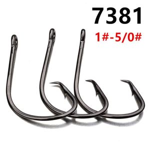Wholesale ice fishing hooks for sale - Group buy 200pcs Sport Circle Hook High Carbon Steel Barbed Fishing Hooks Fishhooks Pesca Tackle Accessories KU Q