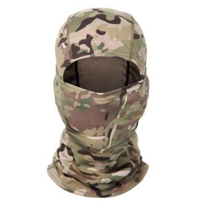 Bandane Tattiche Camo Maschera Bandana Passamontagna Cappuccio Copricapo Per Uomo Donna Allenamento Ciclismo Sci Resistente al vento CacciaBandane