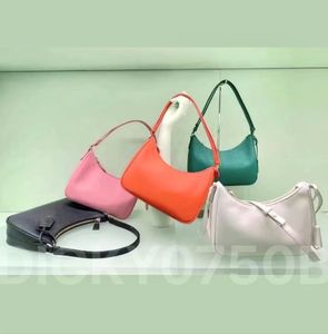 Bolsas de grife de couro hobo nylon 2000 bolsa de ombro para mulheres reedição de luxo 2005 bolsa crossbody dicky0750b pacote de peito bolsa de corrente feminina bolsa messenger feminina