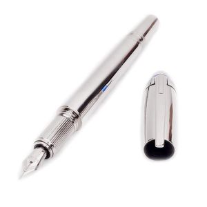 تعزيز نافورة الرول جافت القلم جودة عالية الأزرق كريستال أعلى القرطاسية مكتب الكتابة السلس مع الرقم التسلسلي