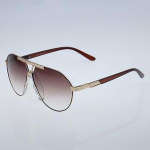 Zonnebril Zowensyh merkontwerp metaal oversized zonnebrillen vrouw mannen alleen vintage UV400 brillenglassesunglasses