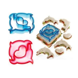 Pane tostato Bento Maker Stampo Stampo Taglierina Utensili da cucina fai da te Gadget Biscotti Stampo Regalo Pranzo per bambini Maker Forma di dinosauro carino 220815