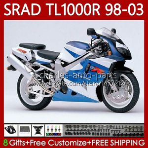 SUZUKI SRAD TL1000R TL-1000R 1998 1999 2000 2001 2002 2003 118NO.58 TL-1000 TL 1000 R 98-03 Karoser TL 1000R TL1000 R 98 99 00 01 02 03 Fabrika Mavi OEM Vücut