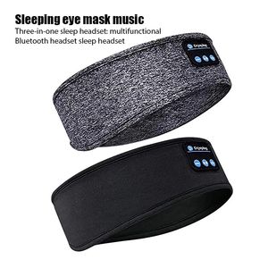 Auricolari musicali wireless caldi Cuffie per dormire Bluetooth Fascia per lo sport Maschera per gli occhi confortevole, morbida ed elastica per chi dorme di lato