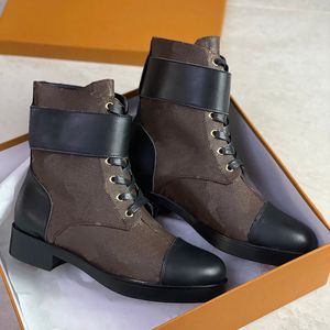 Fashion-Best Laureate Platform Desert Boot Women Bee Trail Ankle Boots Girls Martin Boots Chunky Heel Outrole Shoes 231115