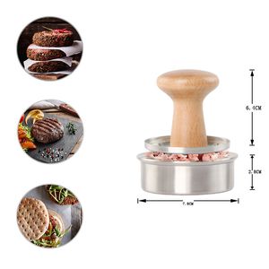 Wholesale Poultry Tools Stainless Steel Burger Press