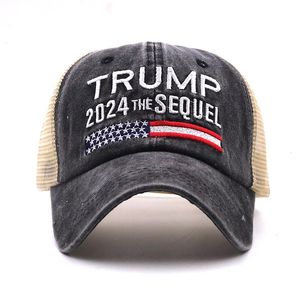 Trump 2024 American Presidential Hat Make America Great Again Caps Donald Trump Republican Hats MAGA Embroidered Mesh Cap