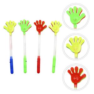 Party Decoration 4Pcs Xmas Supplies Hand Clapper Noise Maker Cheerleading Sticks Birthday Clappers BlowerParty