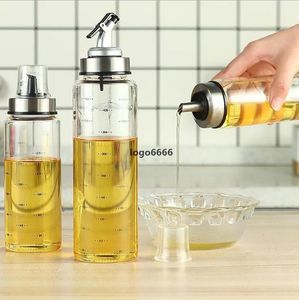 Sublimation Spice Tools Cooking Stagioning Olio Bottle Bottle Bottiglie di stoccaggio in vetro FORS Oli e distributore di olio creativo di aceto per