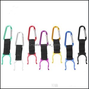 New Breating Carabiner Clip Water Drink Bottle Travel Fivela Ganche Holder Snap Camking Cam LX3610 Drop Deliver