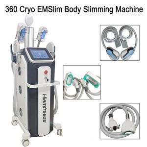 Standing Cryo Machine Shape Freezing Fat Weight Loss EMS Slim Lifting Buttocks Increase Muscle Shaping 2 IN 1 Machine Salon Use CE Approve