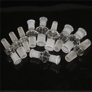 Szklane adaptery pasujące do szklanych Bongów Przetwórcy adaptera dla fajki wodnej z mężczyznami do żeńskiej szlifierki usta mm mm